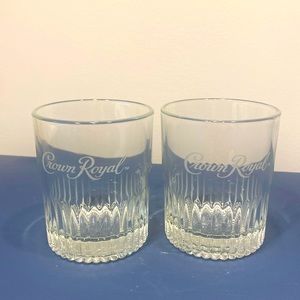 Crown Royal  Tumblers Set of‎ 2